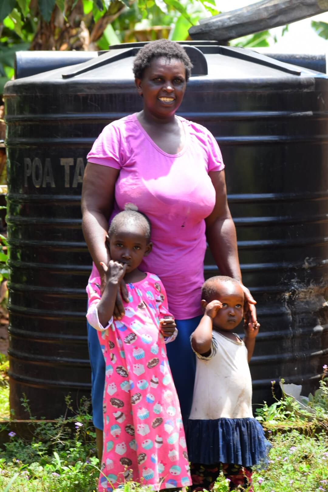 A beneficiary family of TEKELBEI Foundation